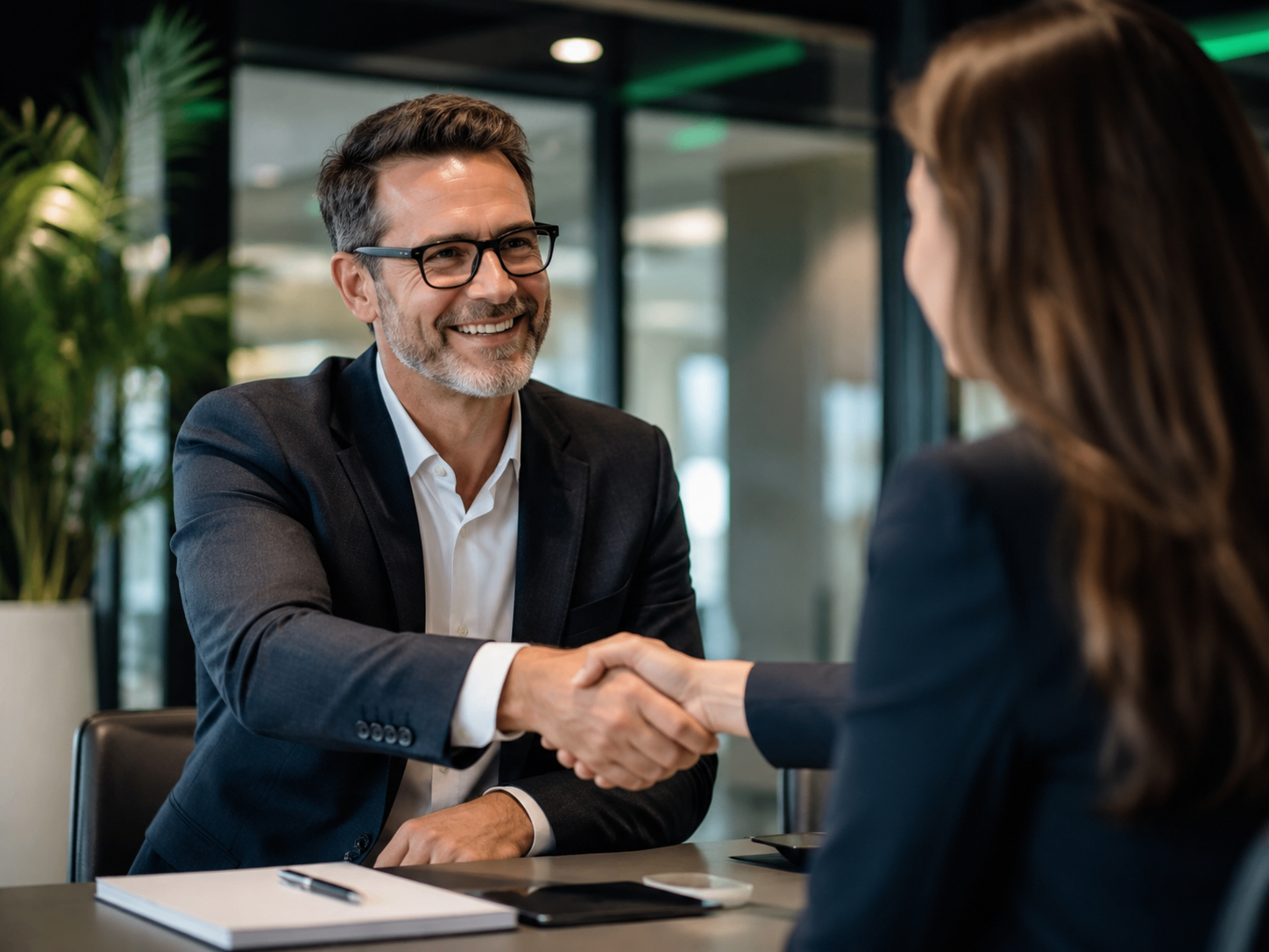 Professional handshake representing trust, clarity, and editorial review